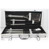 Image 1 : BARBECUE TOOL KIT IN METAL CASE