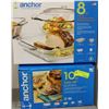 Image 1 : 8PC AND 10PC ANCHOR BAKE SETS