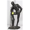 Image 1 : STANDING THINKING MAN METAL DECORATION