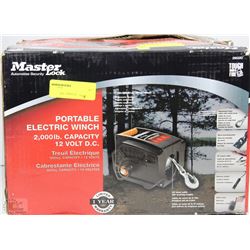 MASTERLOCK PORTABLE ELECTRIC WINCH