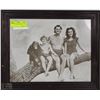 Image 1 : VINTAGE TARZAN PICTURE - 16.5" X 13.5"