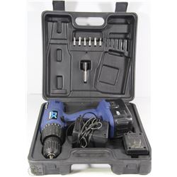 POWER XT 18V DRILL WITH BATTERY,CHARGER AND CASE