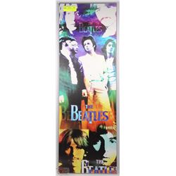 THE BEATLES WALL PLAQUE - 12" X 34"
