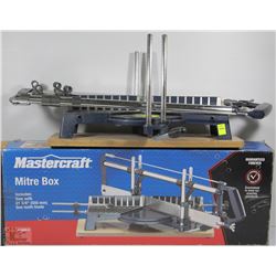 MASTERCRAFT MITER BOX WITH SAW