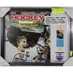 GRETZKY 1984 STICKER BOOK FROM CLOSED DEALER