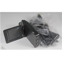 NEW HD DASHCAM WITH LCD DISPLAY POWERED WITH A 12 VOLT ADAPTOR