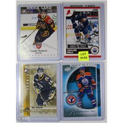 ROOKIE CARDS X4