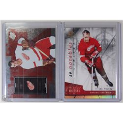 2006-07 SP AUTHENTIC GORDIE HOWE & 2009-10