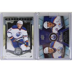 LOT OF TWO HOCKEY CARDS INCLUDING CONNOR MCDAVID