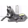 Image 1 : CERAMIC HORSE FOAL LAYING DOWN