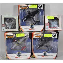 LOT OF 5  AIRCRAFT COLLECTABLES
