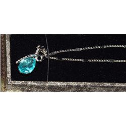 FASHION NECKLACE WITH GEM