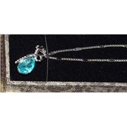 FASHION NECKLACE WITH GEM