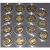 Image 1 : COLLECTION OF FIVE, TEN, & FIFTY BI-METAL ROUBLES
