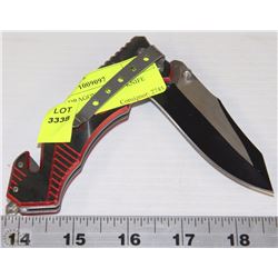 ETCHED DRAGON POCKET KNIFE