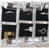 Image 1 : LOT OF 6 FASHION RINGS