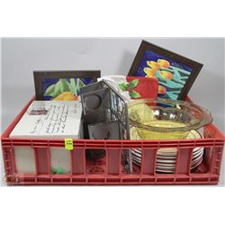 CRATE OF MISCELLANEOUS