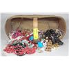 Image 1 : BASKET OF FASHION NECKLACES