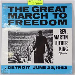 THE GREAT MARCH TO FREEDOM UNOPENED