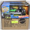 Image 1 : CASE OF 6PCS MONSTER JAM HOT WHEELS  SETS