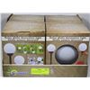 Image 1 : CASE OF 4PCS SOLAR GLOBE DECORATIVE LIGHTS