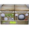 Image 1 : CASE OF 4PCS SOLAR GLOBE DECORATIVE LIGHTS