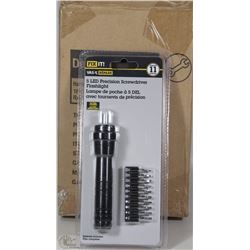CASE OF 6PCS 5LED PRECISION SCREWDRIVER FLASHLIGHT