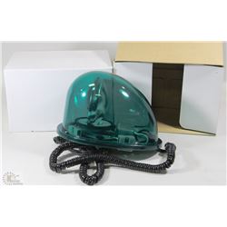 2 ROTATING GREEN LIGHTS NEW IN BOX