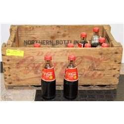 1951 COCA-COLA WOOD CRATE - NORTHERN BOTTLING