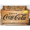 Image 1 : 1962 COCA-COLA WOOD CRATE - NORTHERN BOTTLING LTD.