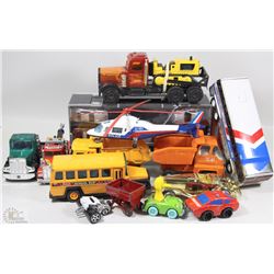 BOX OF TONKA & BUDDY-L COLLECTIBLES