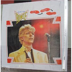 DAVID BOWIE FLAG FROM 1983