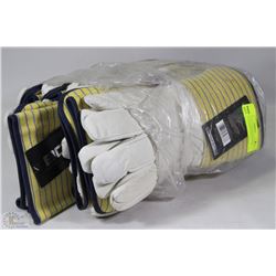 BUNDLE OF 11 BRAND NEW BOB DALE LEATHER GLOVES L