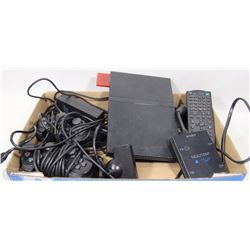SONY PLAYSTATION 2 PACKAGE INCLUDING TWO
