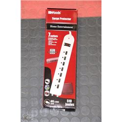 WOODS 7 OUTLET SURGE PROTECTOR POWER BAR