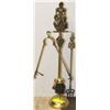 Image 1 : SOLID BRASS UNIQUE FIRE PLACE SET