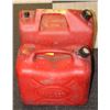 Image 1 : PAIR OF 5 GALLON GASOLINE CANS