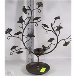 NEW WROUGHT IRON JEWELLERY/EARRING TREE WITH