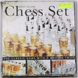 SHOT GLASS CHESS SET COMPLETE