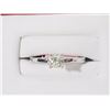 Image 1 : #13-14K GOLD DIAMOND(0.38CT) SOLITAIRE RING