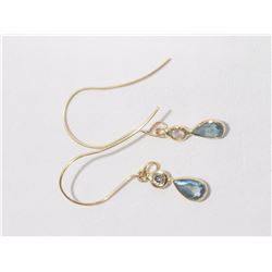 #34-14K GOLD ALEXANDRITE(0.65CT) & DIAMOND(0.08CT)