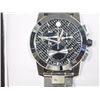 Image 1 : #35-MOVADO VIZIO BLACK CHRONO WATCH WITH SAPPHIRE