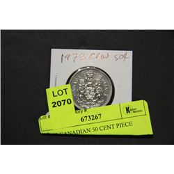 1973 CANADIAN 50 CENT PIECE