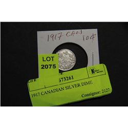 1917 CANADIAN SILVER DIME