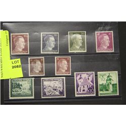 NAZI WWII MINT STAMP ISSUES