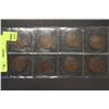 Image 1 : CANADA LARGE CENTS SET 1912-1920