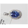 Image 1 : #52-14K GOLD TANZANITE(2.82CT) & DIAMOND(0.18CT)