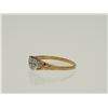 Image 2 : #1-10K YELLOW AND WHITE GOLD DIAMOND HEART BABY