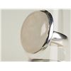 Image 2 : #11-STERLING SILVER LARGE MOONSTONE RING