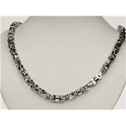 #13-STAINLESS STEEL MEN'S NECKLACE